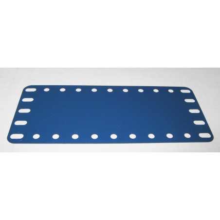 Plaque flexible Meccano 11x5 trous bleue