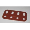 Poutrelle Meccano 4 trous marron