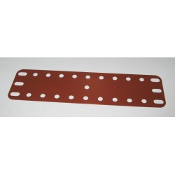 Plaque flexible Meccano 11x3 trous marron