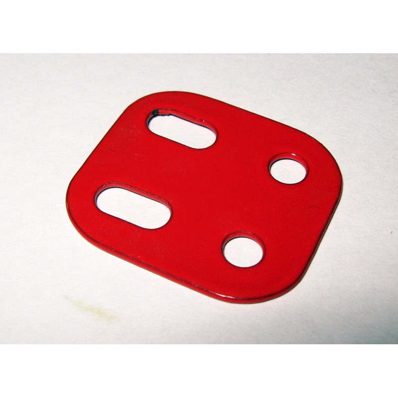 Poutrelle Meccano 2 trous rouge