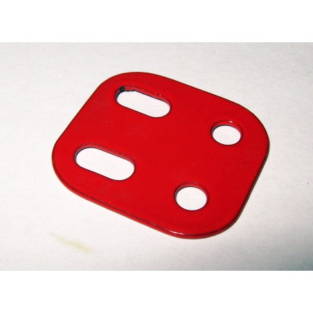 Poutrelle Meccano 2 trous rouge