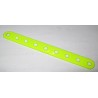 Bande Meccano 9 trous jaune fluo