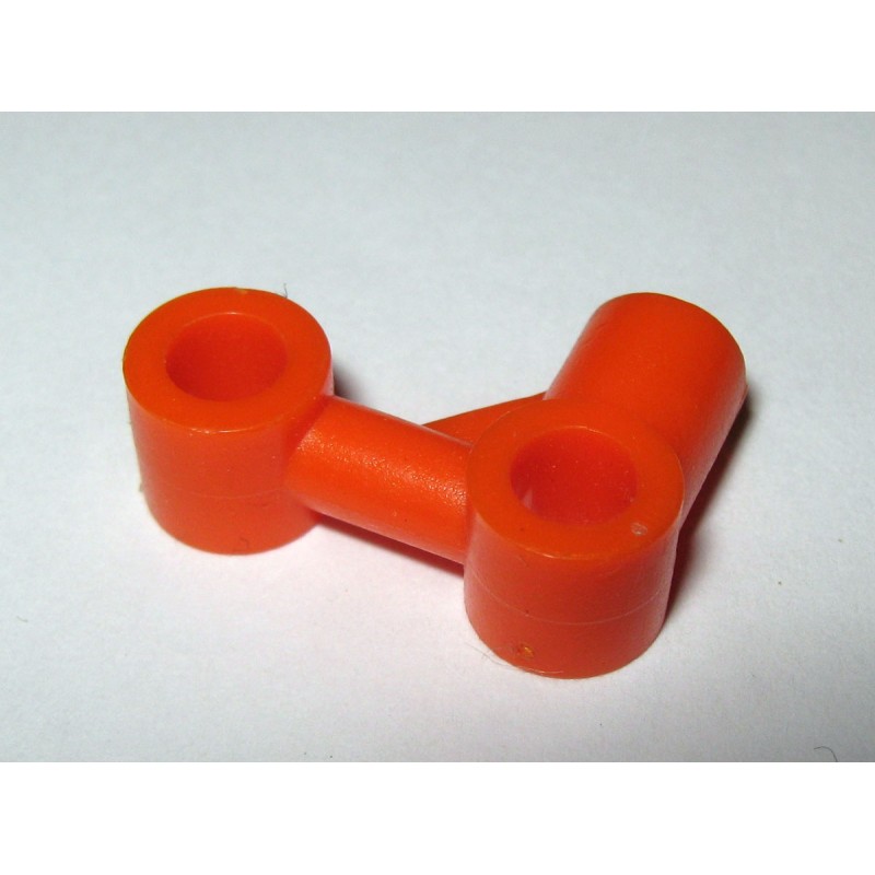 Fusée alésée Meccano plastique orange