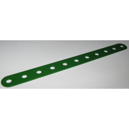 Bande Meccano 11 trous vert moderne