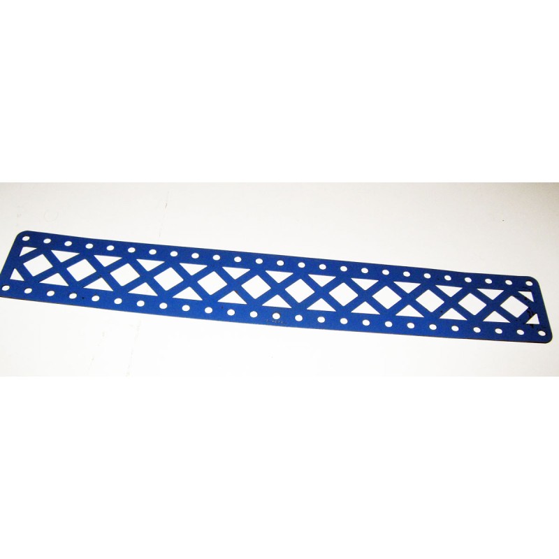 Longrine Meccano 25 trous bleue