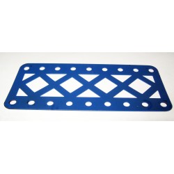 Longrine Meccano 9 trous bleue