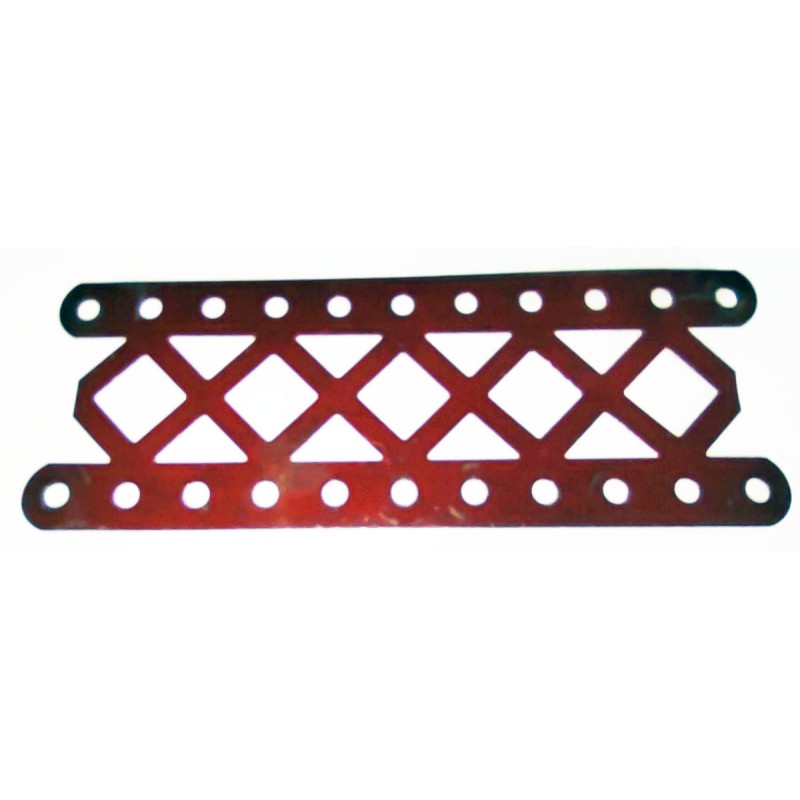 Longrine Meccano 11 trous rouge