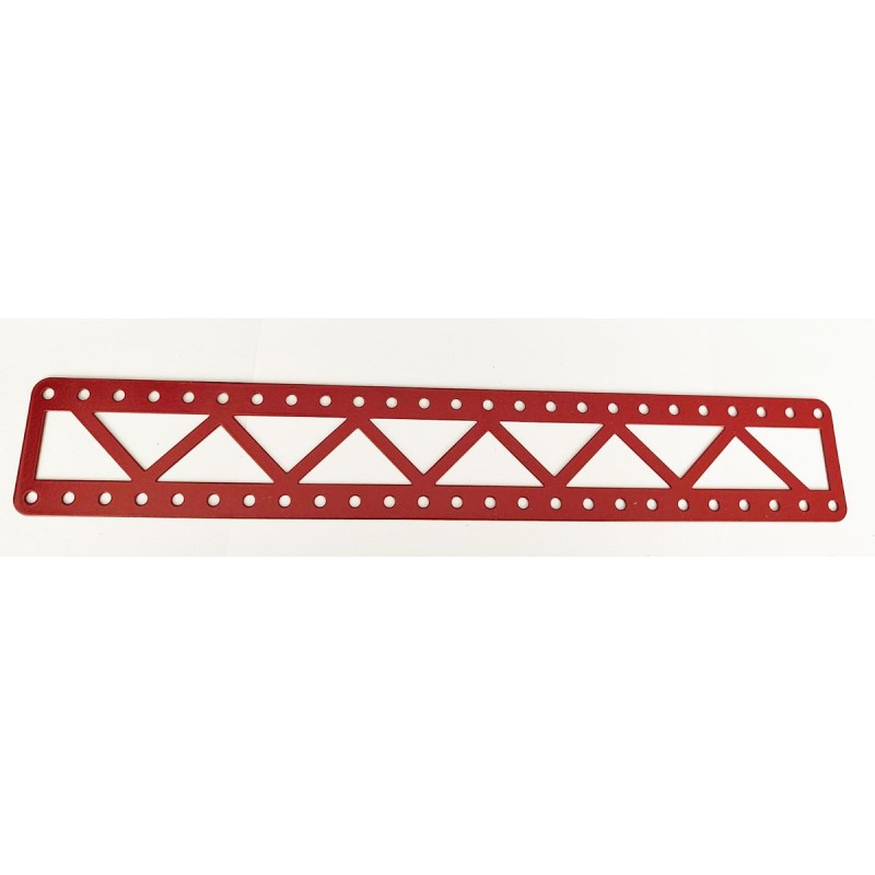 Longrine Meccano 25 trous rouge