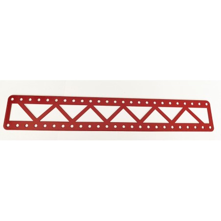 Longrine Meccano 25 trous rouge