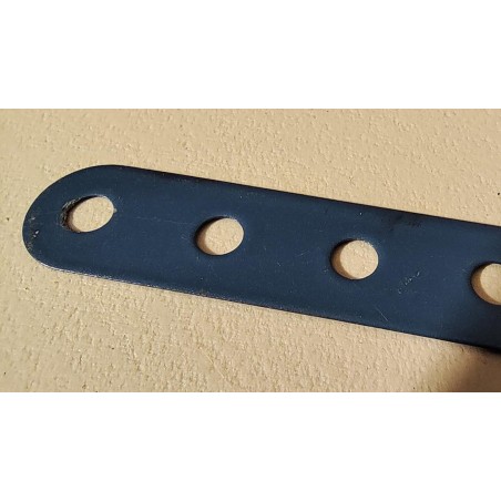 Bande flexible Meccano 9 trous bleu pétrole