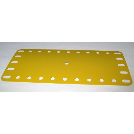 Plaque flexible Meccano 11x5 trous jaune